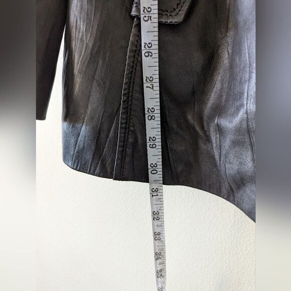 A&S selection vintage Y2K retro style 100% leather with removable inner size M - Picture 10 of 14